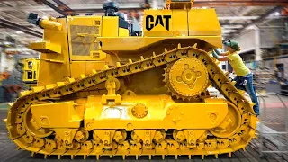 Bulldozer Production🚜: Caterpillar DOZER 2024 Excavator➕Wheel Loader😳[FACTORY Komatsu, Liebherr]