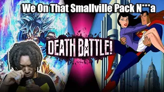 NIGGNAMI REACTS TO Goku VS Superman (Dragon Ball VS DC Comics) | DEATH BATTLE
