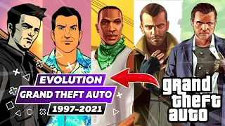 Evolution of GTA Grand Theft Auto Games Graphics and Gameplay From 1997 to 2021