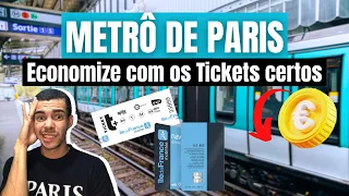 METRÔ DE PARIS COMO FUNCIONA E QUAL TICKET COMPRAR? Tudo sobre o metrô de Paris e como economizar