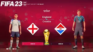 FIFA 23 | England Vs Croatia | WorldCup | 4k PC | please SUBSCRIBE What a match....!