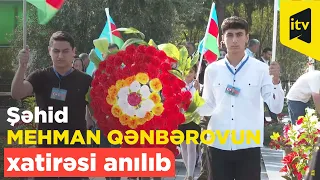 Füzuli-Cəbrayıl istiqmətində gedən döyüşlərdə şəhid Mehman Qənbərovun xatirəsi anılıb