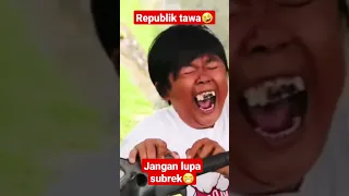 Adul ketawa nya renyah banget🤣🤣🤣#shortsvideolucu #kocakabis #komengacakadul #republiktawa