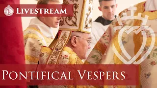 Pontifical II Vespers - Feast of Christ the King - 10/30/22