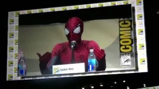 Spider Man at the San Diego Comic Con 2013   Andrew Garfield and Jamie Foxx