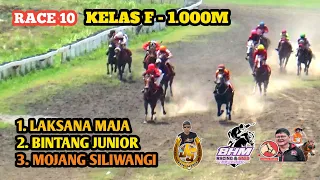 KELAS F-1.000M Kuda pacu LAKSANA MAJA Juara,  TIGA MAHKOTA DAN PERTIWI CUP 2024 JOGJA