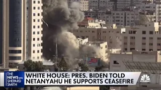 President Joe Biden told Israeli PM Netanyahu he supports ceasefire: Sources