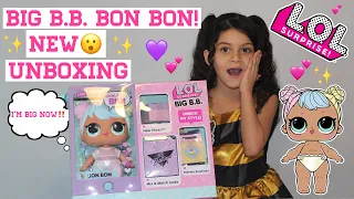 L.O.L. Surprise! Big B.B. (Big Baby) Bon Bon! UNBOXING 11" Large Doll #lolsurprisebigbb #lolsurprise