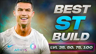 *NEW* BEST STRIKER BUILD FOR LVL 25,50,75 & 100 | EAFC 24 Clubs