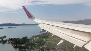 13.06.2023 Landing  at Bergen Airport (BGO).