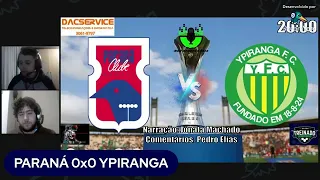 Paraná X Ypiranga - Campeonato Brasileiro Série C 2021