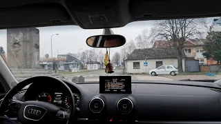 Audi A3 8V 1.6 TDI City driving POV