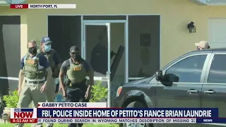 Gabby Petito update: Police, FBI inside boyfriend Brian Laundrie's home | LiveNOW from FOX