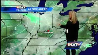 Warmer then Sharply Colder Weather Moves In