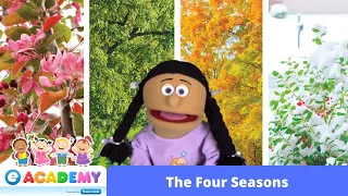 The Four Seasons Song | Songs for Kids | Children | Learn English | Kindergarten | Preschool