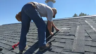 Installing SuperVent Insulated Chimney for Cathedral Ceiling (DWGH) part; 27