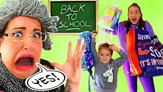 GRANNY CAN'T SAY NO!!! Kids Buy Any School Supplies For 24 Hours