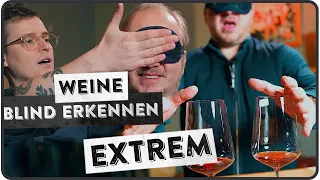 Blindprobe Extrem: Rosé- oder Rotwein? - 5 MINUTEN FÜR WEIN AM LIMIT