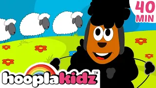 Baa Baa Black Sheep Song Ep 64+ More Nursery Rhymes & Kids Songs | Hooplakidz