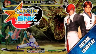 Capcom vs. SNK: Millennium Fight 2000 (Arcade) 【Longplay】