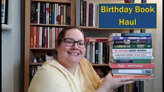 Birthday book haul!