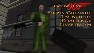 GoldenEye 007 N64 - Enemy Grenade Launchers - Real N64 capture (UltraHDMI) (Part 1/2)