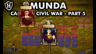 Battle of Munda, 45 BC ⚔️ Caesar's Civil War