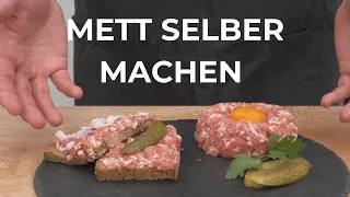 Mett selber machen - Thüringer Mett & Hackepeter schnell zu Hause