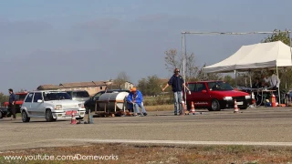 Fiat Uno Turbo VS Renault 5 GT Turbo - Drag Race Challenge on 1/4 Mile