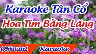 Hoa tím bằng lăng karaoke tân cổ song ca thanh tuấn thanh kim huệ