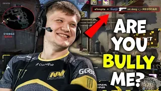 S1MPLE ОТ СКУКИ УБИВАЕТ СВОИХ ТИММЕЙТОВ CSGO