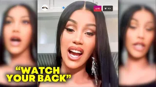 Cardi B Sends A Strong Message To Nicki Minaj After She Threatens Her