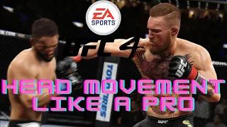 MASTER Head Movement Like The Pros On UFC 4 (IN MINUTES!!) head movement tutorial EA Sports UFC 4