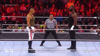 Omos vs Commander Azeez - WWE Raw 3/14/22 (1/1)