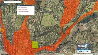 New debris flow risk map will reflect recent changes in Montecito area