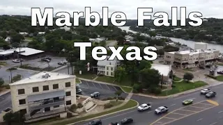 Discover Stunning Aerial Views Of Marble Falls, Texas With A Drone!