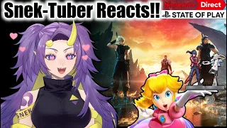 VTUBER REACTS: Nintendo Direct + PlayStation State of Play (Sept 2023)