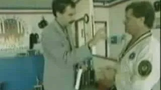 Borat Learns how to Defend from a Jew.