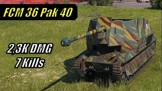World of Tanks - FCM 36 Pak 40 - Lakeville | 2,3K DMG - 7 Kills | #10