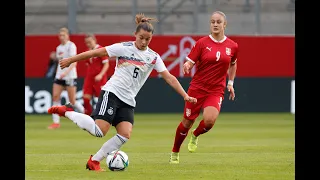 Germany vs Serbia  -  FIFA Women's World Cup Qualifiers