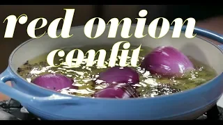 Red Onion Confit Recipe