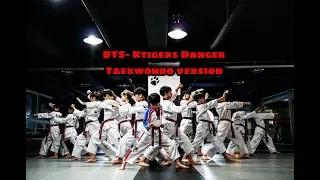 Ktigers BTS - Danger Taekwondo version K타이거즈 태권도 댄스 버전