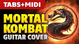 Mortal Kombat (acoustic fingerstyle guitar cover by Kaminari and MIDI)