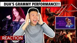 Dua Lipa - GRAMMYS 2024 Medley Performance REACTION (Houdini & Training Season)