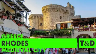 Rhodes Medieval Town Documentary 🇬🇷 Greece