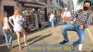 Venice, Italy 4K-UHD Walking Tour - With Urdu/Hindi Audio! | Venice Italy Day Walk 4K/50fps