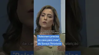 "Bolsonaro precisa do caos para viver", diz Soraya Thronicke #Shorts