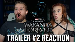 Namor! Ironheart! War? | Black Panther 2 Trailer #2 Reaction | Marvel Studios