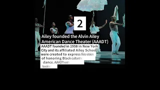 Black History Month: 5 Facts about Alvin Ailey