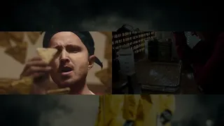 Breaking Bad Popcorners ad vs. real scenes